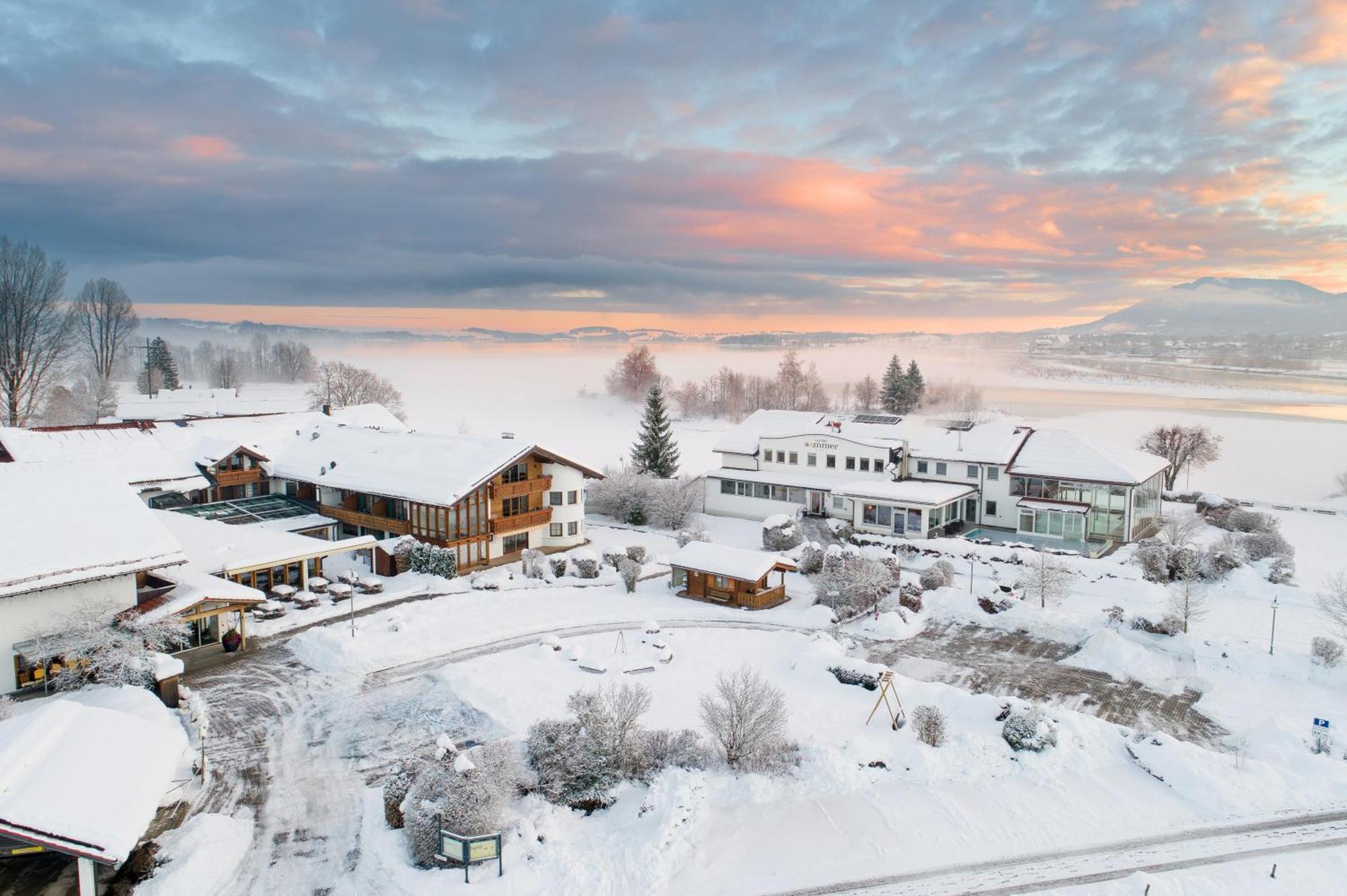Hotel Sommer-Haus Am See 福森 外观 照片